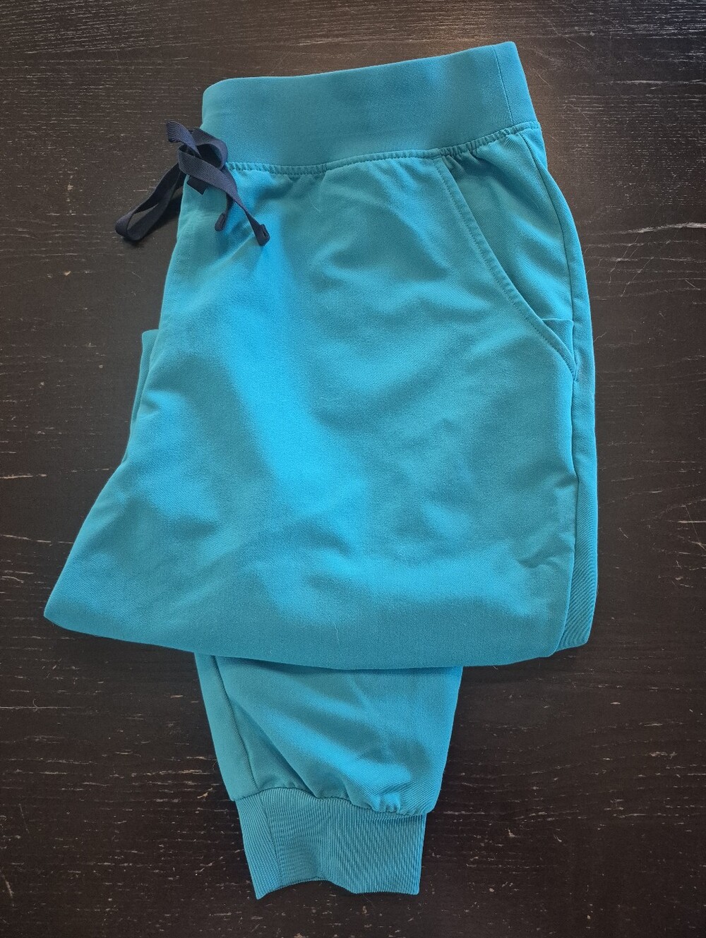 FIGS Zamora High-Waisted Jogger in Teal XXL